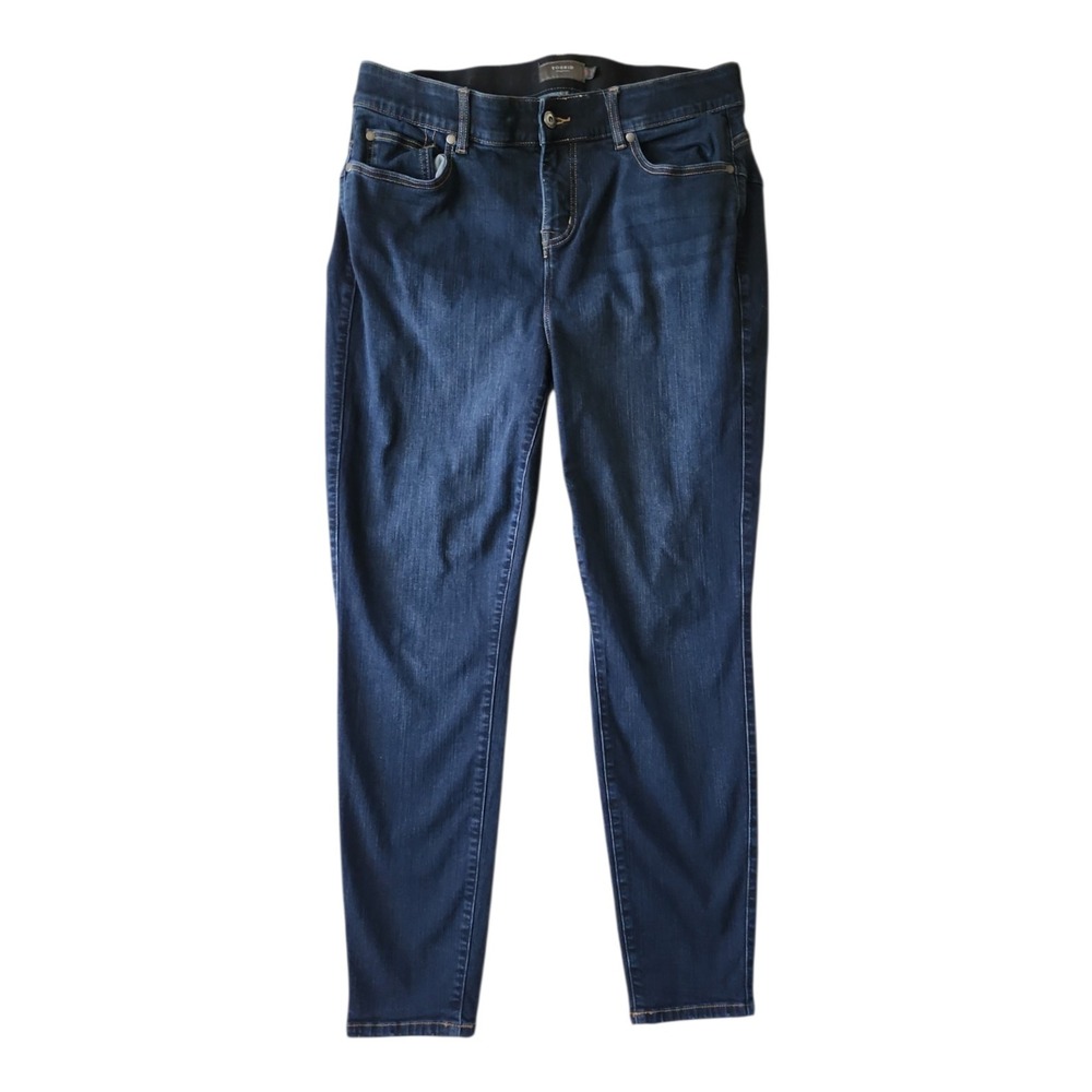 Torrid Jeans Womens Plus Size 18 Tall‎ Blue Denim Skinny Comfort Waist Stretch